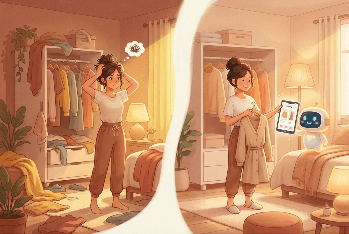 穿搭痛點情境圖